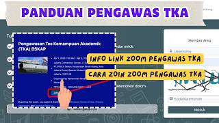 CARA JOIN MEETING PENGAWAS TES KEMAMPUAN AKADEMIK (TKA)