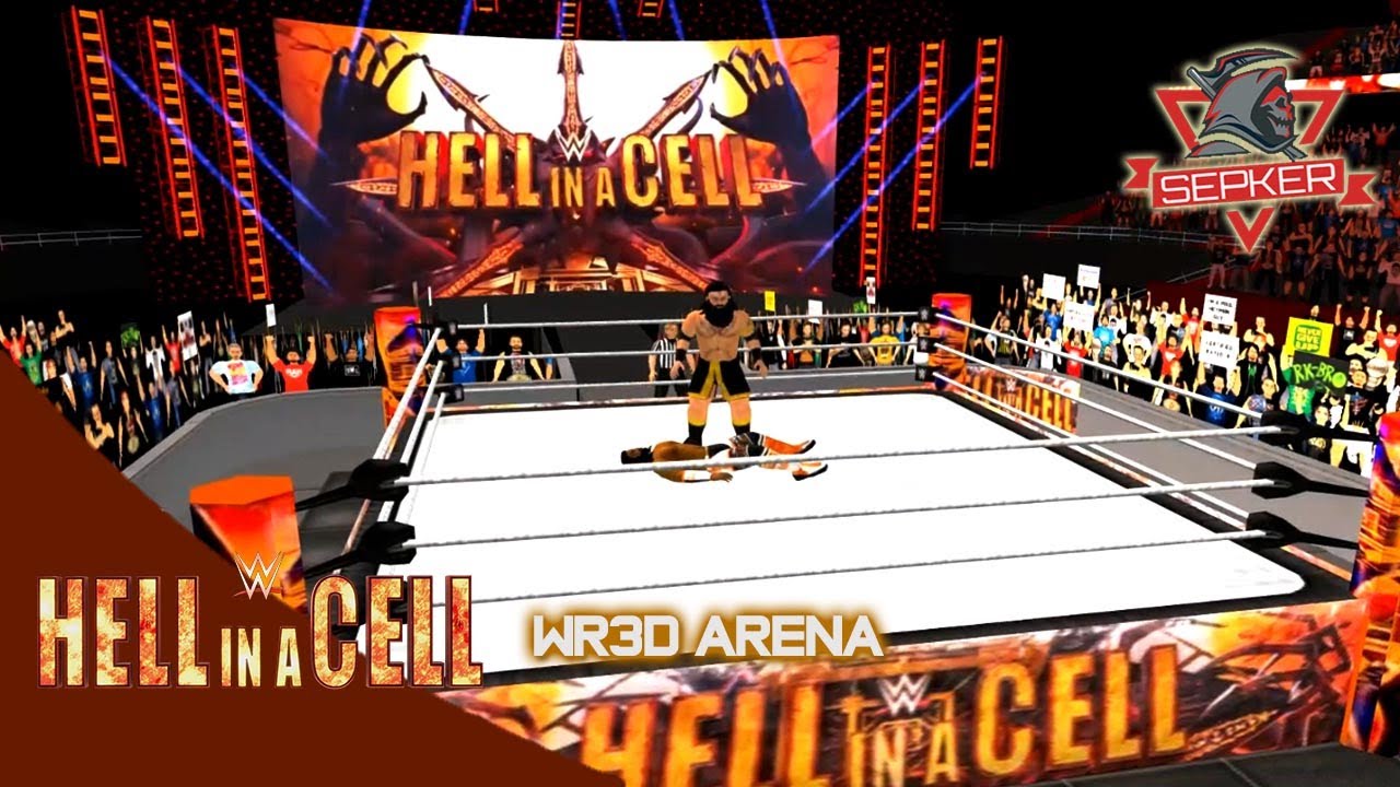 HELL IN A CELL 2022 WR3D ARENA PREDICTION (CUSTOM ARENA) | WR3D REALISTIC ARENA