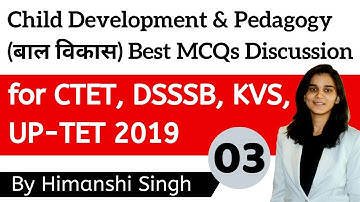 Child Development & Pedagogy Best MCQ
