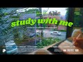 3-HOUR STUDY WITH ME / ambient ver. / Golden Morning in Tokyo / Pomodoro 50-10
