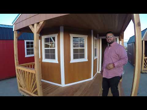 Old Hickory Sheds Orland, CA Lofted Barn Deluxe Playhouse