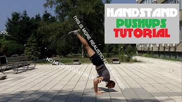 George Workout - In depth Handstand Pushups Tutorial