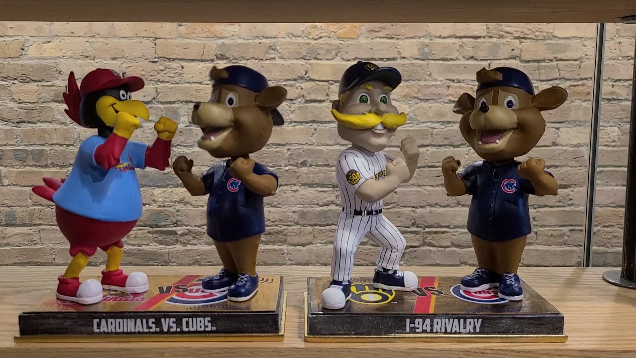 Chicago Cubs vs. St. Louis Cardinals Rivalry Bobblehead – National