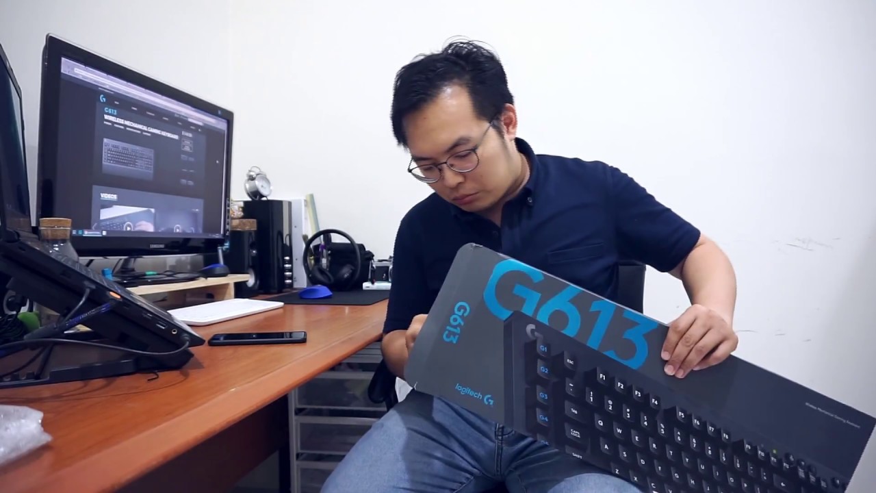 [Unboxing] Logitech G613 Wireless Mechanical Keyboard | 罗技G613无线机械键盘开箱 ...