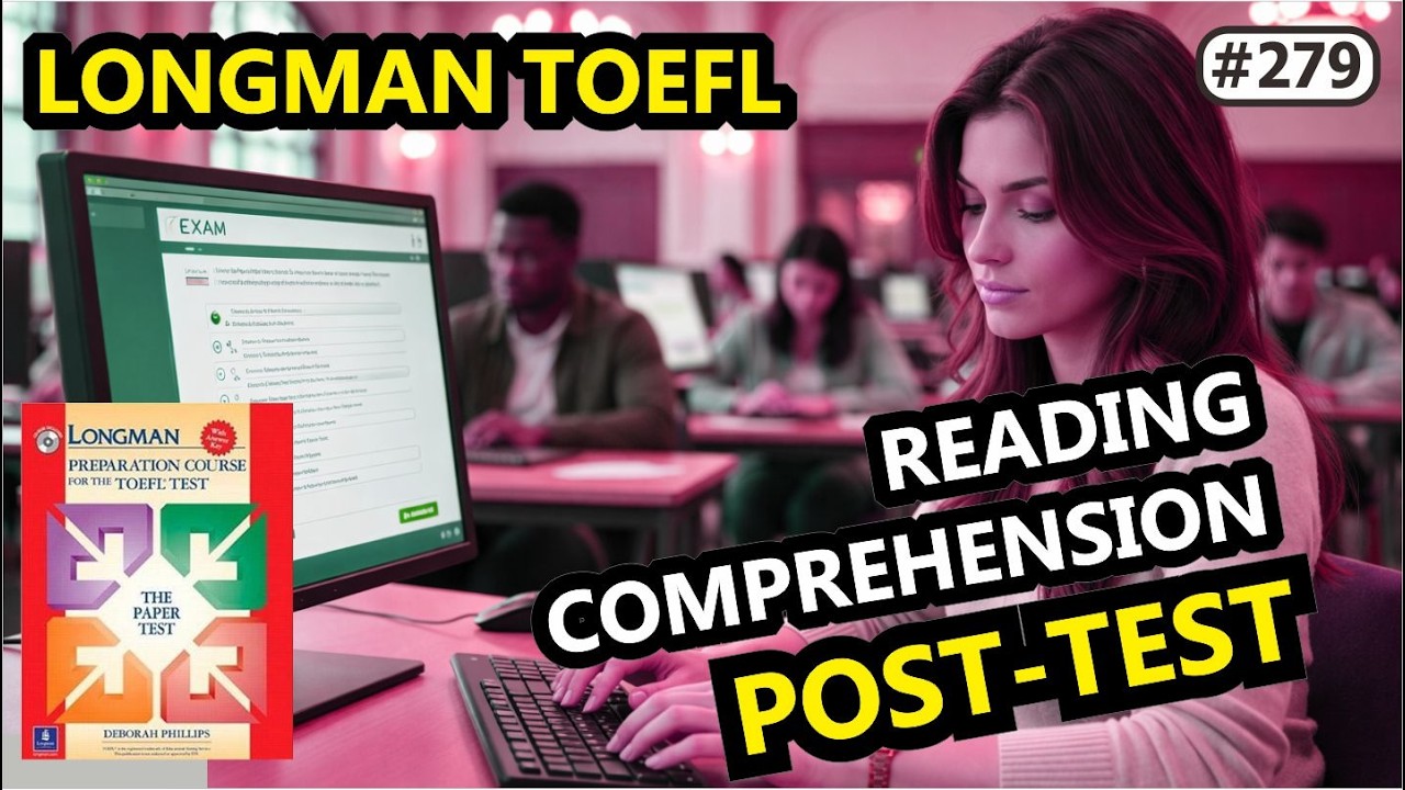 Longman Reading Post Test Practice Test #toefl #english #belajartoefl #longmantoefl #toeflitp #viral