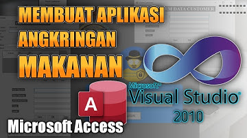 CARA MEMBUAT APLIKASI CRUD ANGKRINGAN MAKANAN | VISUAL BASIC 2010 | MICROSOFT ACCES!!!