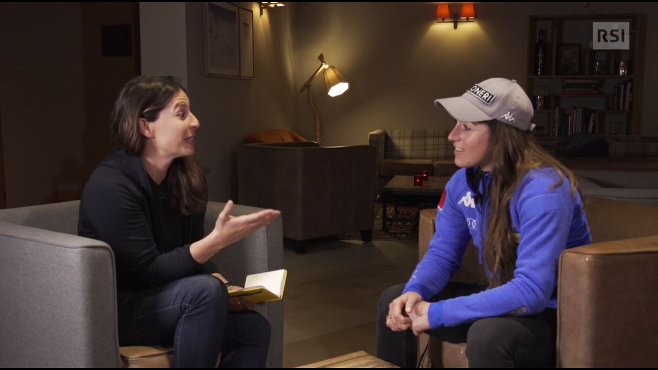 Dominique Gisin intervista Sofia Goggia