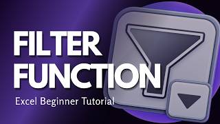 Filters Explained | Excel Basics for Beginners