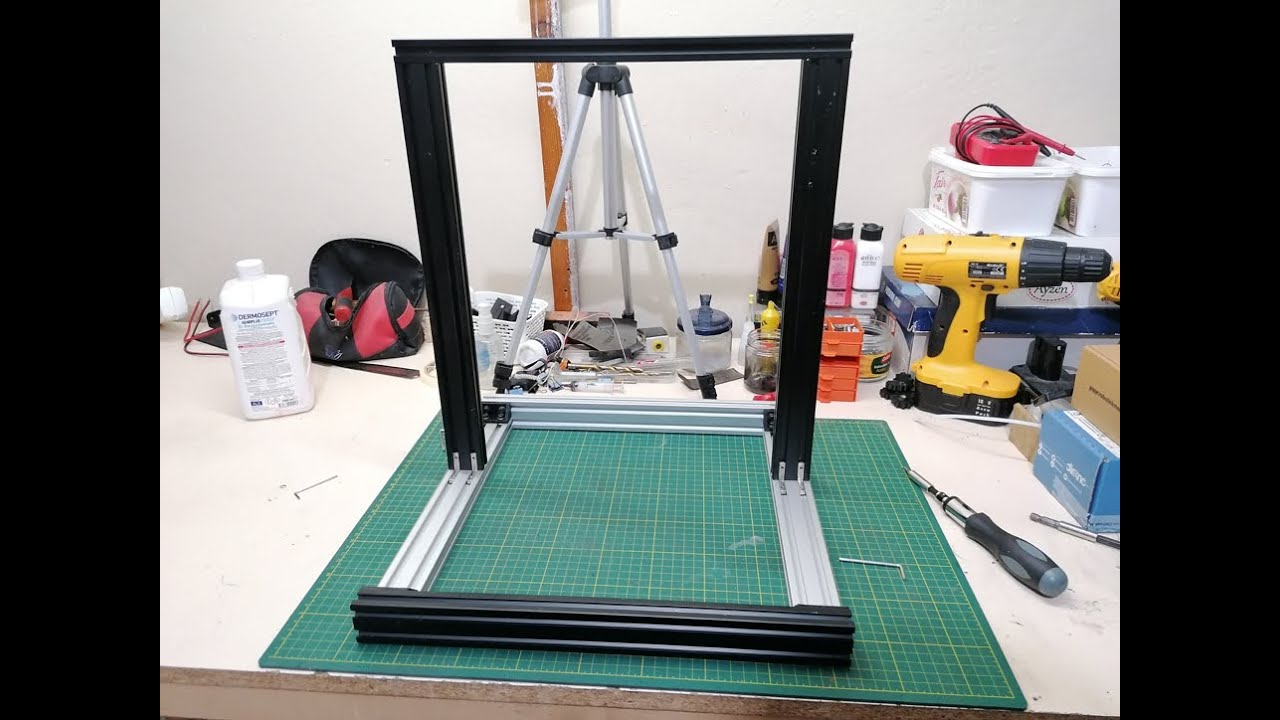 3D printer build. My Prusa Bear printer. Part 1 #Frame - YouTube