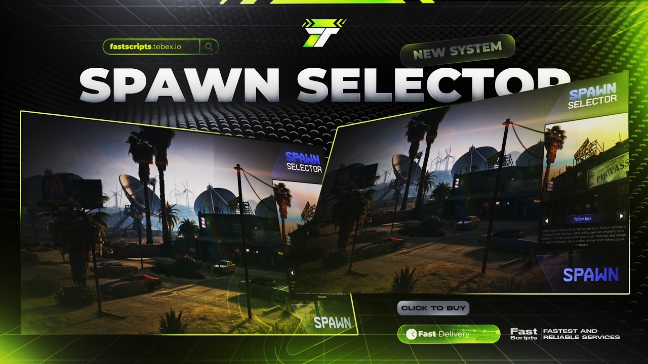 Fast Scripts Advanced Spawn Selector | discord.gg/fastscripts - YouTube