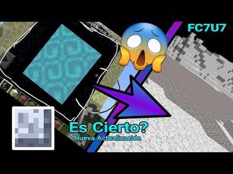 Como hacer el portal de la Luna MinecraftPE ¿Será Cierto?