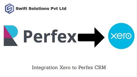 Xero integration with Perfex CRM