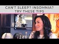 Can&#39;t Sleep? Insomnia? Try These Tips | Jacqueline Hurst