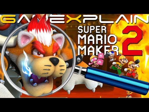 Super Mario Maker 2 ANALYSIS: Most Everything Else! (Vertical Levels, Sound FX, New Moves, & More!)