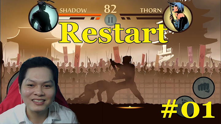 Hướng dẫn game mobile shadow fight 2