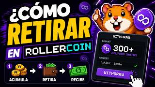 GUIA COMO RETIRAR DINERO DE ROLLERCOIN FACIL