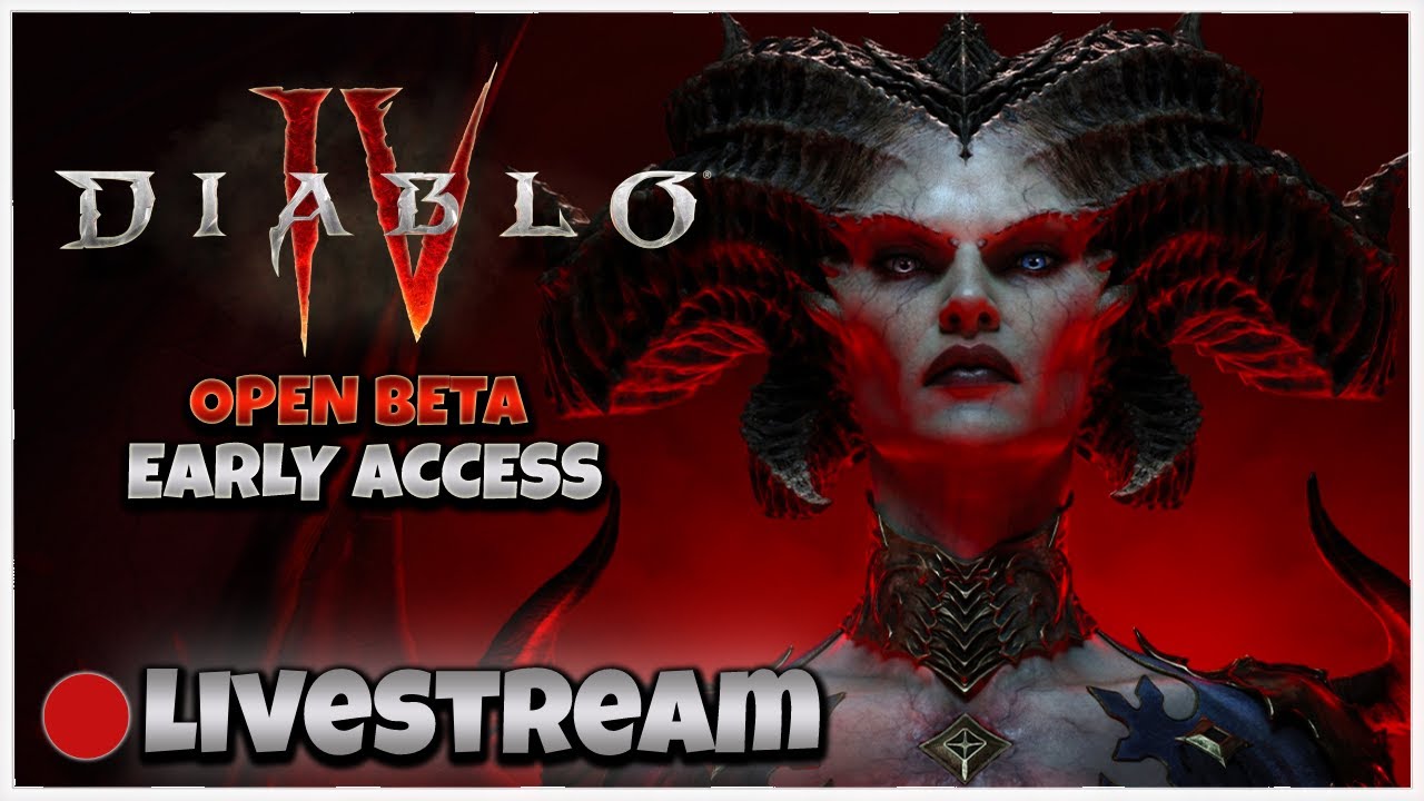 🔴Diablo 4 Open Beta is HERE - DRUID MAIN LIVE! - YouTube