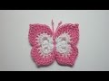 Crochet Butterfly Tutorial | new HD 2018