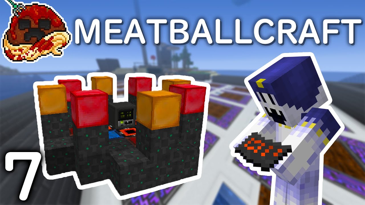 Meatball Craft Modpack MeatballCraft Part 7: Void Miners & AE2 Autocrafting - YouTube