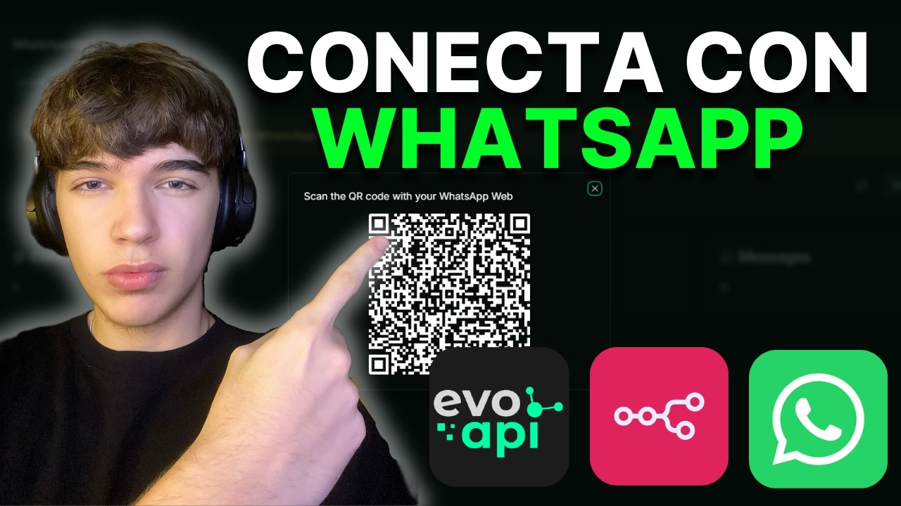 Cómo Conectar WhatsApp a n8n en 5 Minutos con Evolution API (FÁCIL Y GRATIS)