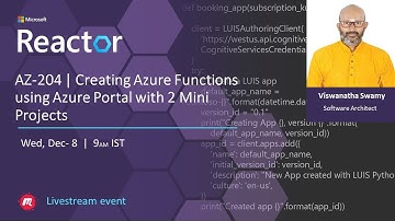 AZ-204 | Creating Azure Functions using Azure Portal with 2 Mini Projects