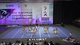 Finland West Coast Vikings Cheerleaders WCV Iron ECU 2019
