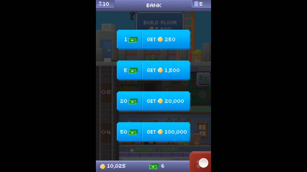 Tiny Tower - App Review (iPhone, iPod, iPad) - YouTube
