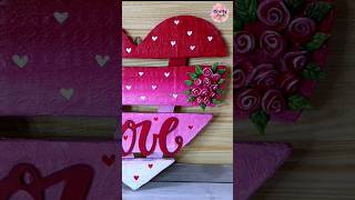 beautiful cardboard craft idea for valentine's day