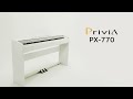 Privia PX-770 Tutorial Video | CASIO