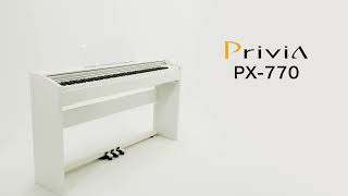 Privia PX-770 Tutorial Video | CASIO