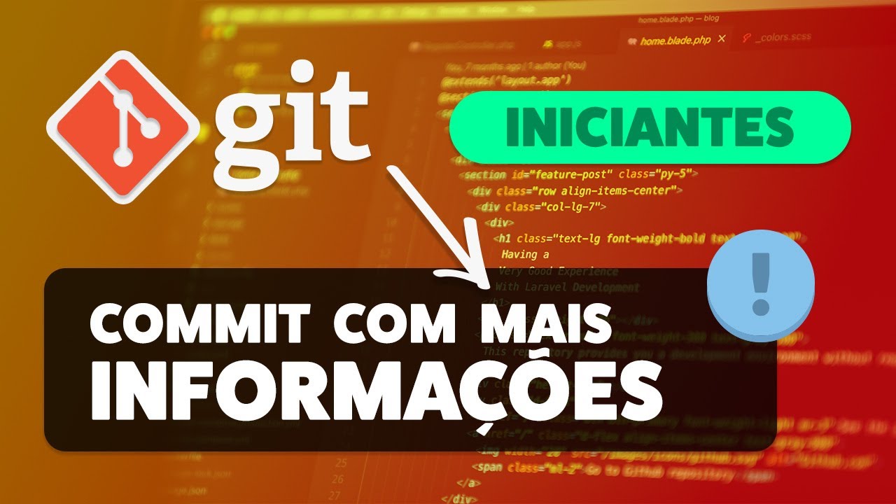 Curso Git Para Iniciantes - Commit Com Mais Informações - YouTube