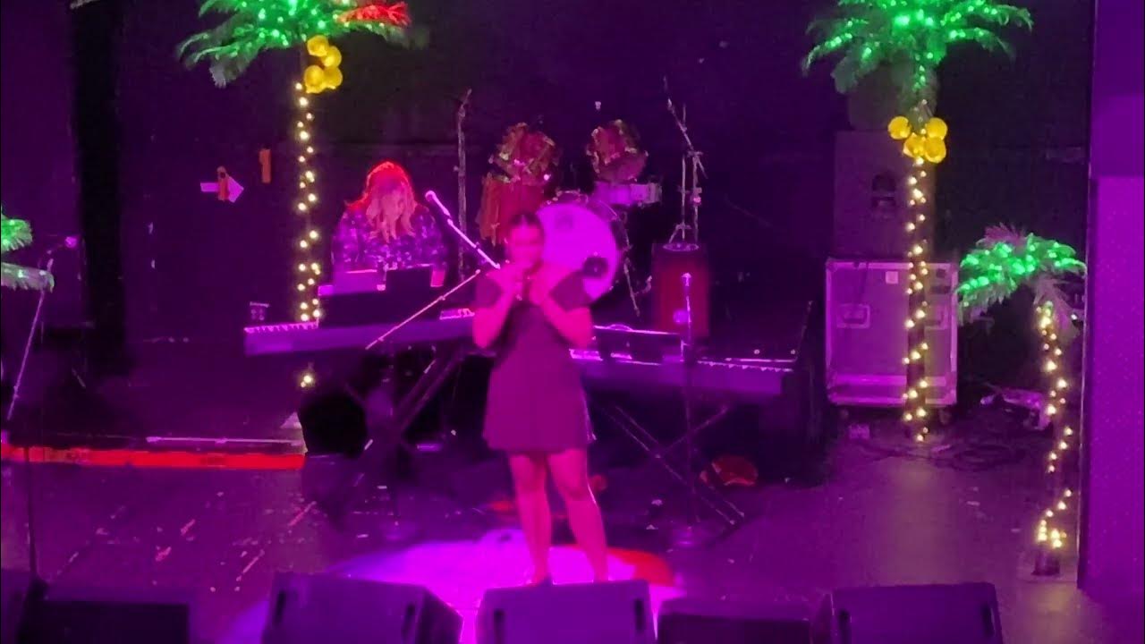 Olivia Minogue performing 