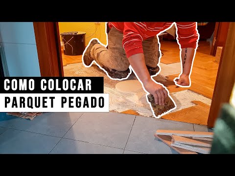 Video: Cómo se tiñe el parquet