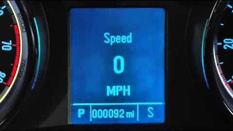 Buick Encore Driver Information Center