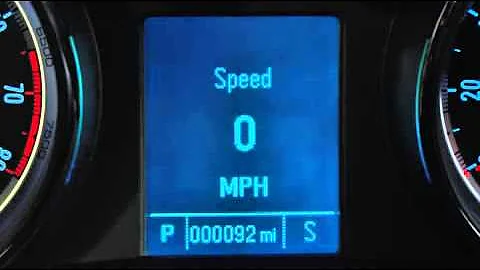 Buick Encore Driver Information Center