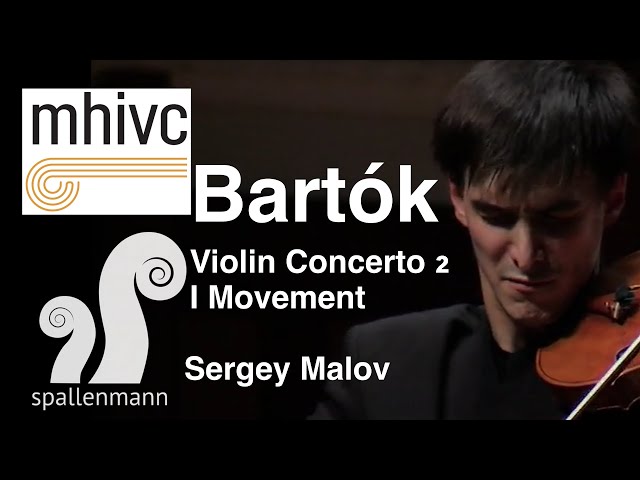 Sergey Malov Wins 1st Prize at the Michael Hill Competition with Bartók’s Violin Concerto! 🎻🏆