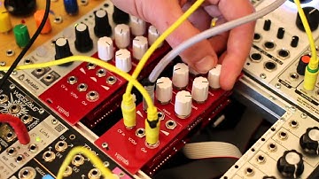 Yusynth Steiner Parker filter VCF Eurorack Diy PCB/Panel Demo