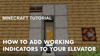Details Minecraft Tutorial: How To Add Working Floor Indicators To Your Elevator Guide