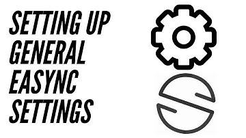 SETTING UP GENERAL EASYNC SETTINGS | Same Principle for all Automated Ebay Dropshipping Software 4.4