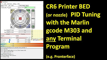 BONUS Video: How to PID the BED Heater with M303 and any Terminal program.