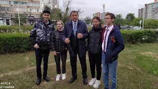 Youth Wing of UEKO at the May 9th holiday, 2022 Молодежное Крыло УЭКО на празднике 9Мая , 2022 года