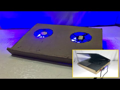 Comment fabriquer un Refroidisseur pour Ordinateur Portable || DIY