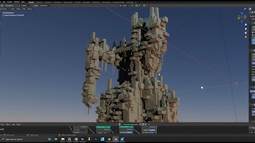 Blender Geometry Nodes - Greebles