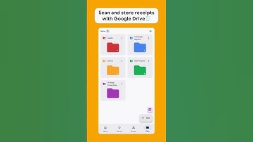 Scan documents with the Google Drive app to keep your receipts organized 🗂️ #Shorts