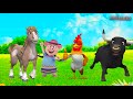 Ei pollito pió 3d Trakter ।EI pollito/granja de la vaca Rimix pió