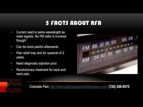 Basics of Radiofrequency Ablation from a Denver Pain Clinic