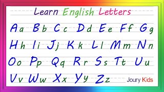 Learning English letters تعلم نطق الحروف الانجليزية