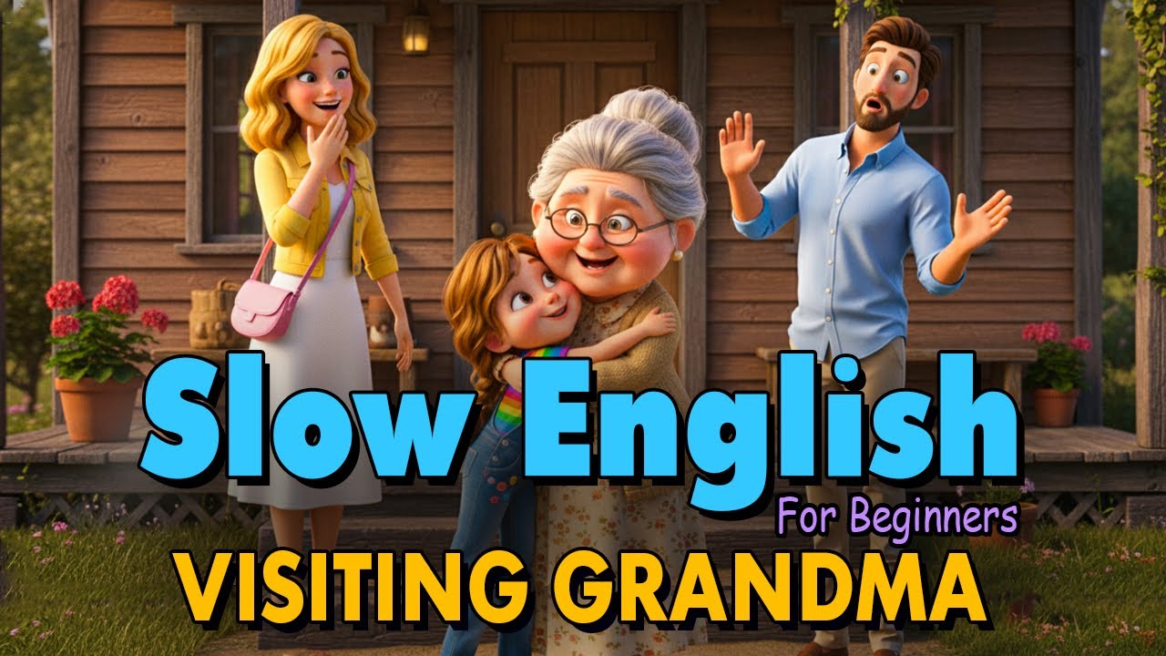 A Visit to Grandma’s House | Easy English Listening Practice Story (A2 Level)