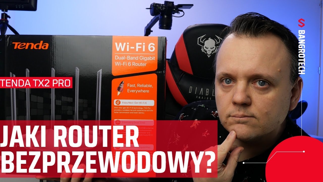 Jaki router bezprzewodowy? Tenda TX2 PRO