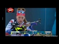 Anastasia Kuzmina winer Biathlon Women&#39;s sprint Holmenkollen 2019 Fialková ,Preuss